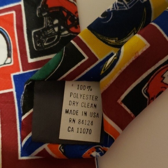 SURREY NFL Football Helmets Tie - Picture 6 of 6